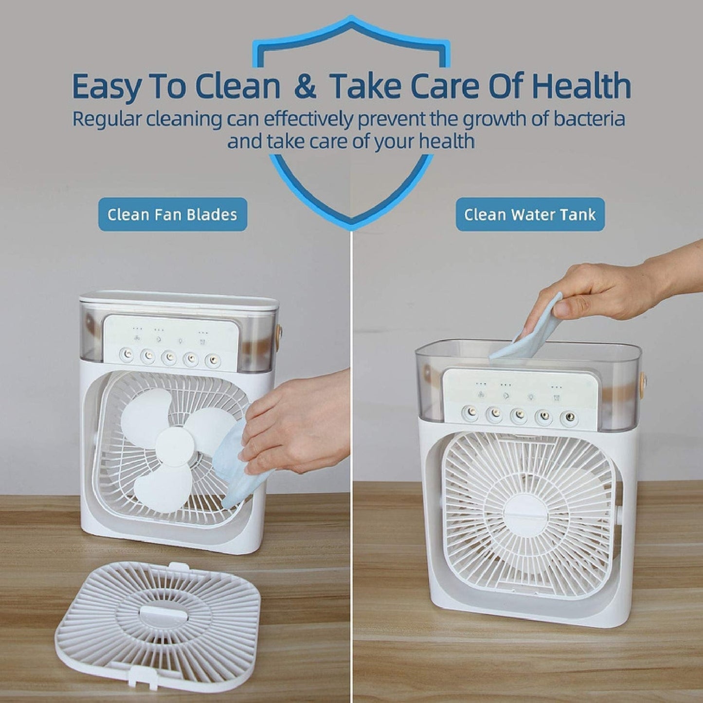 Portable Air Conditioners - 360°Adjustment & USB Powered