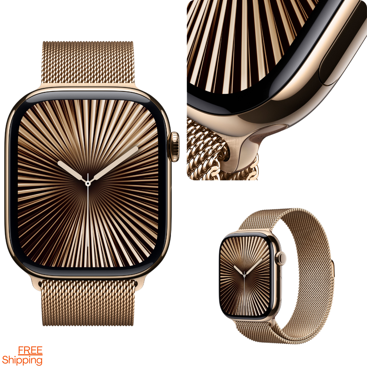 iWatch Series 10 Smartwatch 46mm GPS + Cellular Smartwatch | Titanium Case | OLED Always-On Retina display