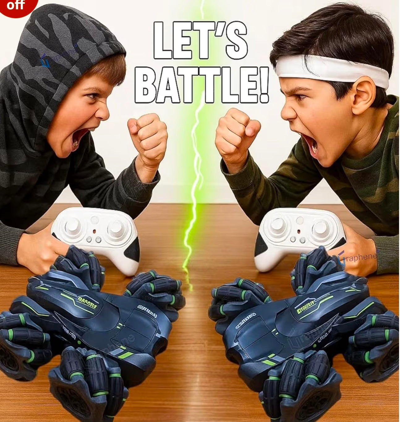 Remote Control Car Toy for Kids RC Car 4x4 High-Speed 360° Rotation Rechargeable Battery Remote Cars (Multicolor)