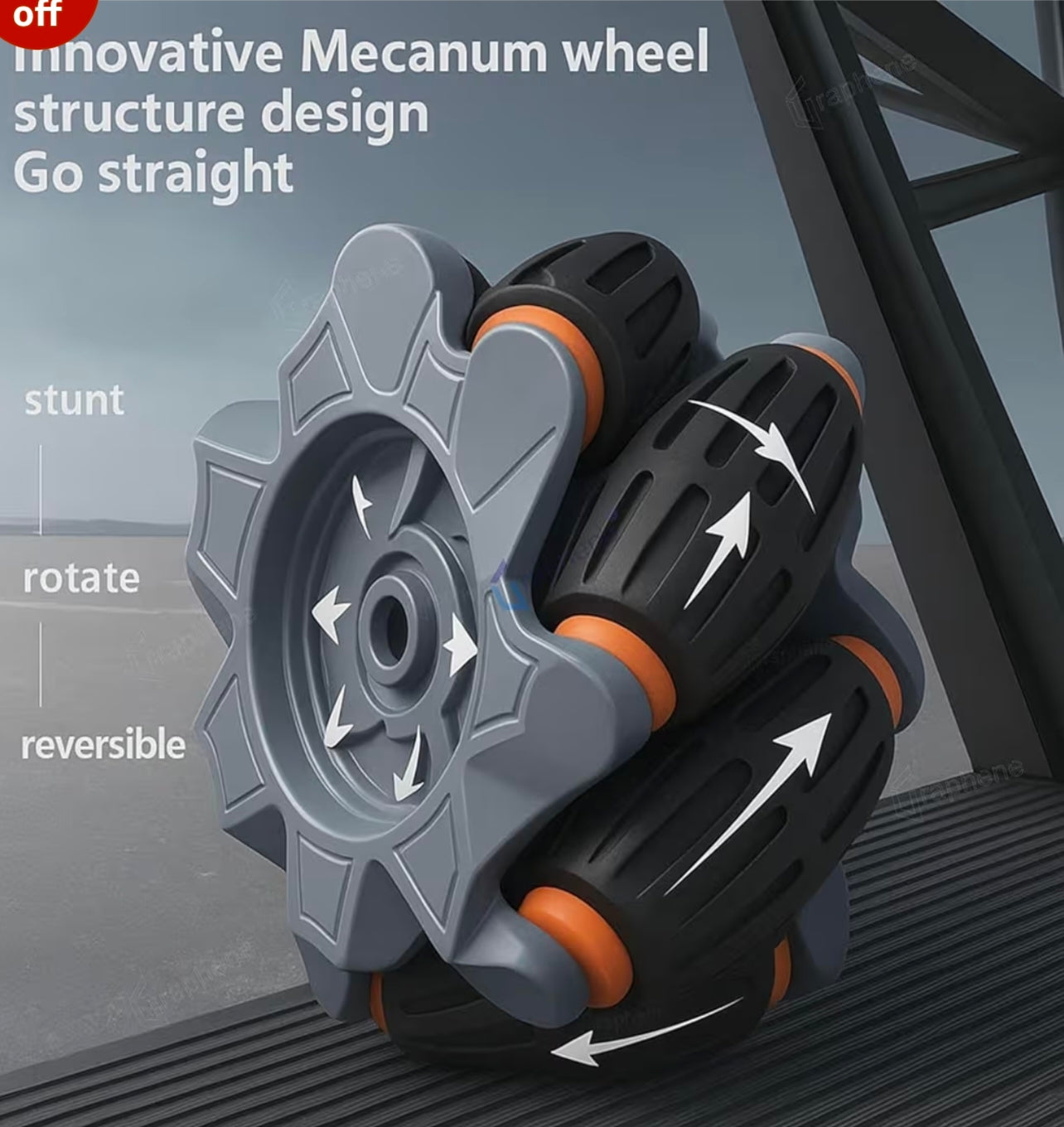 Remote Control Car Toy for Kids RC Car 4x4 High-Speed 360° Rotation Rechargeable Battery Remote Cars (Multicolor)