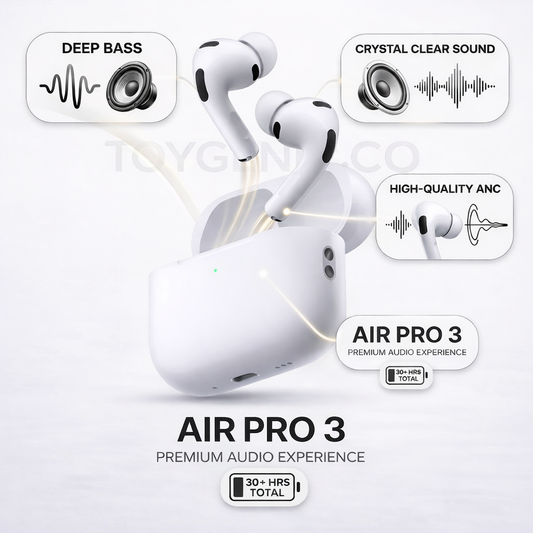Air Pro 3 Deep Base Crystal Clear Sound With High Quality ANC