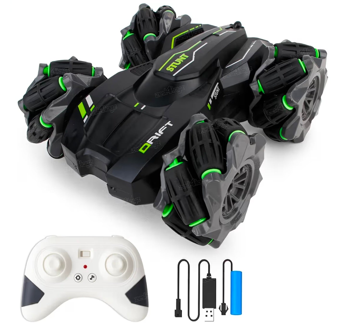 Remote Control Car Toy for Kids RC Car 4x4 High-Speed 360° Rotation Rechargeable Battery Remote Cars (Multicolor)